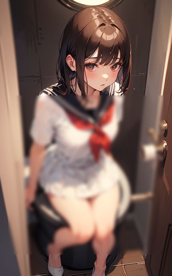 こんなところ見ないでください 〜恥じらい女子181人〜 サンプル2ページ目