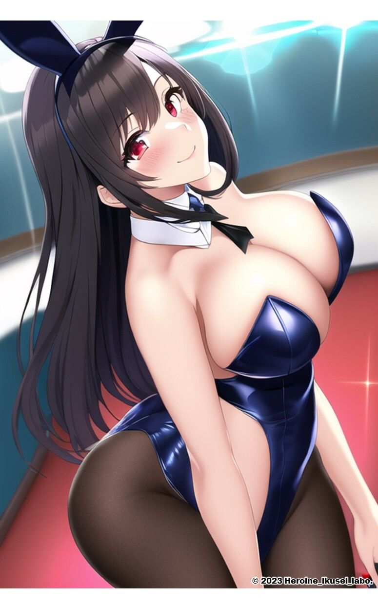1つの呪文で生み出された100人のAI妄想美少女-8【みえちゃう？！ えちえちバニーガール女子編】 サンプル8ページ目