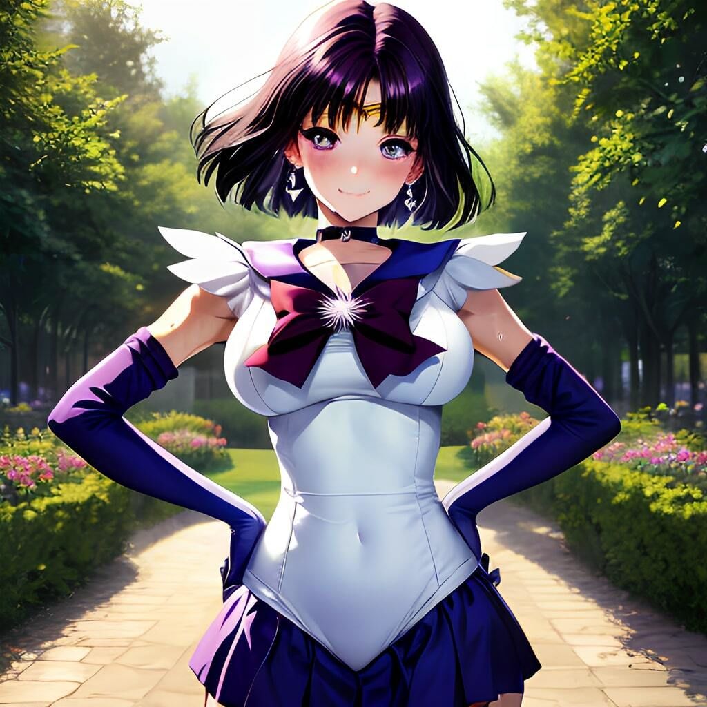 セーラー服美魔女戦士セーラーサター◯ ほたるちゃんのぱんつ集めました サンプル1ページ目