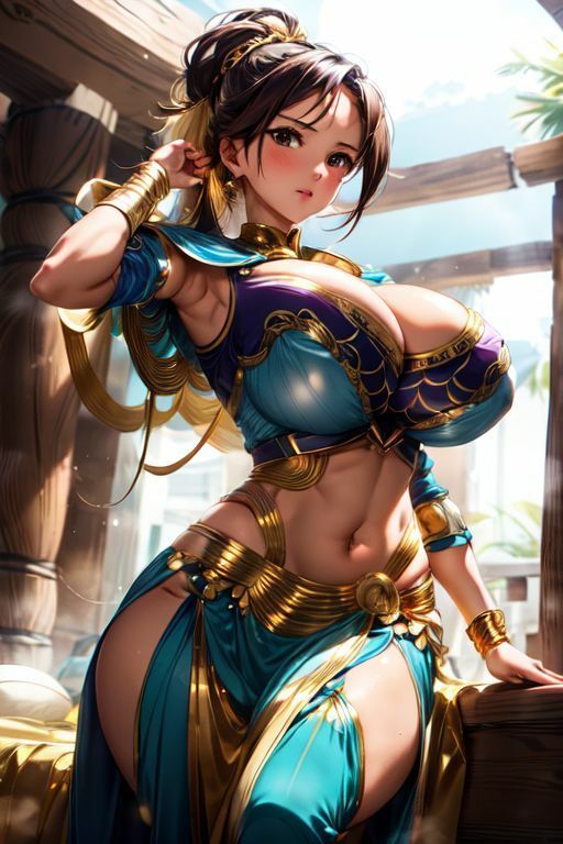 爆乳AIセクシーダンサー1 サンプル4ページ目
