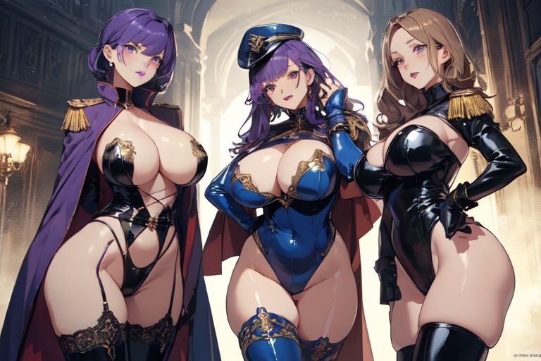【微エロ】ハイレグボンデージ女幹部軍団イラスト集【総枚数224枚】 サンプル2ページ目