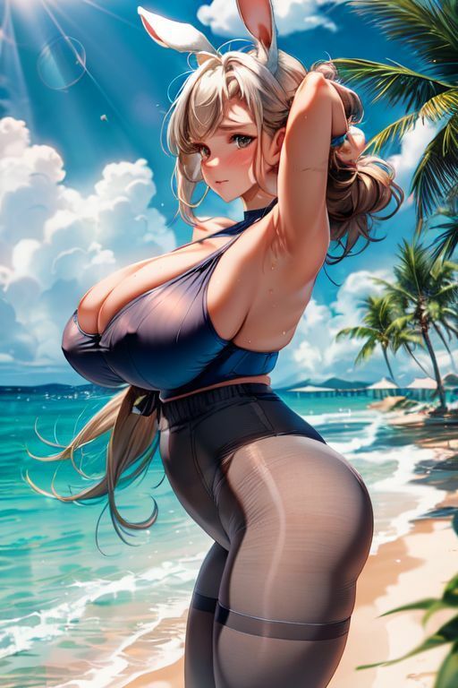 爆乳AIぴちぴち衣装1 サンプル9ページ目
