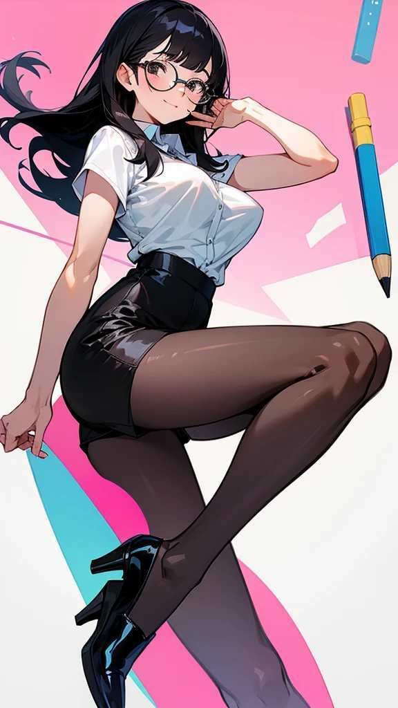 【微エロ】フェチコレVol.6 白シャツ・タイトスカートの巨乳OLコレクション【総枚数157枚】 サンプル2ページ目
