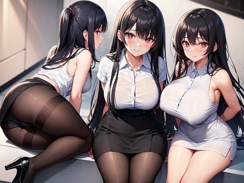 【微エロ】フェチコレVol.6 白シャツ・タイトスカートの巨乳OLコレクション【総枚数157枚】 サンプル7ページ目