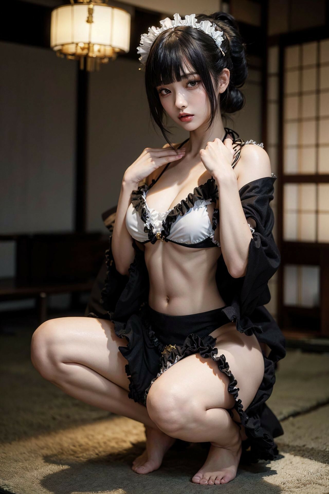 着物xメイドxビキニ サンプル8ページ目
