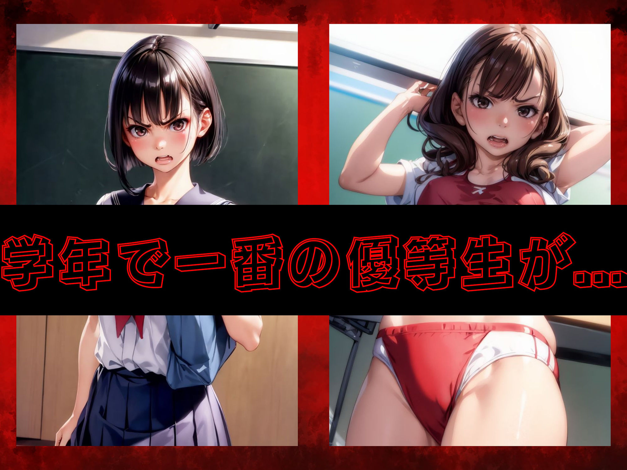 優等生が学年の美人を暴走レ●プ サンプル1ページ目