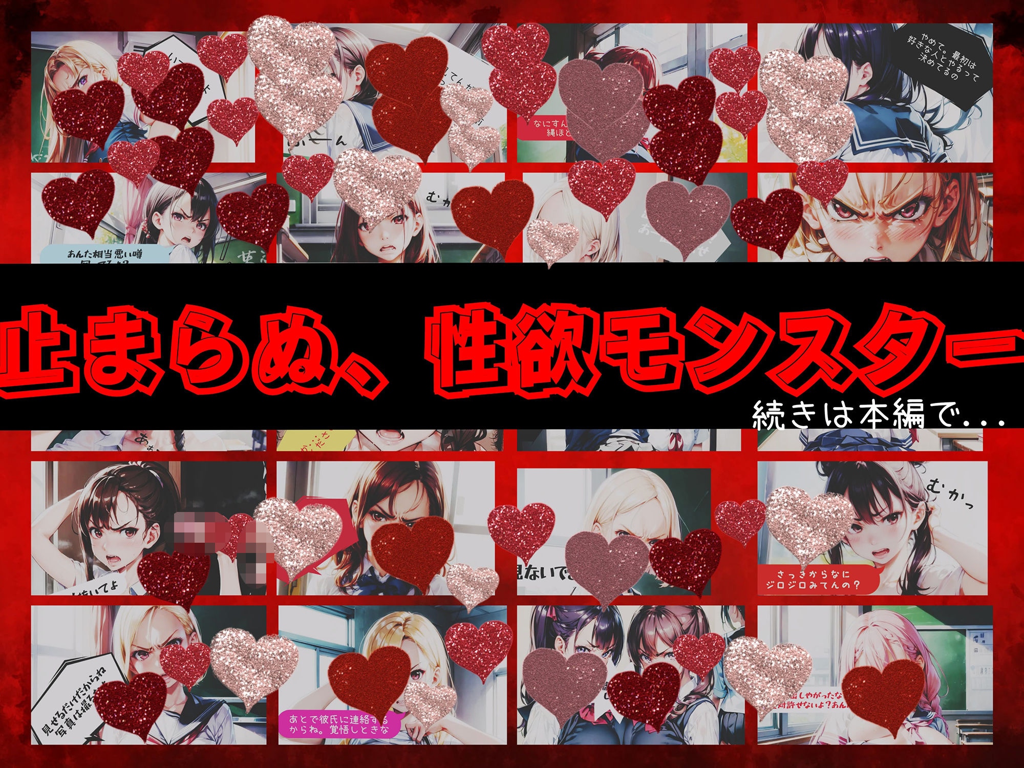 優等生が学年の美人を暴走レ●プ サンプル4ページ目