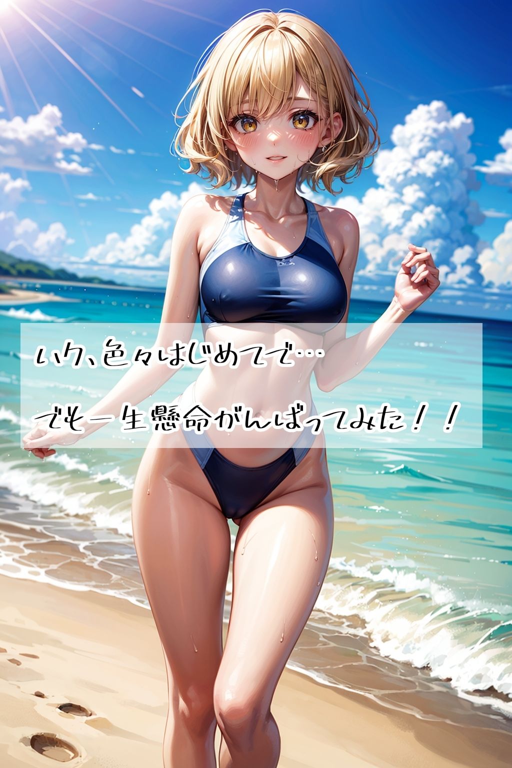サマーめもりある・ハク サンプル1ページ目
