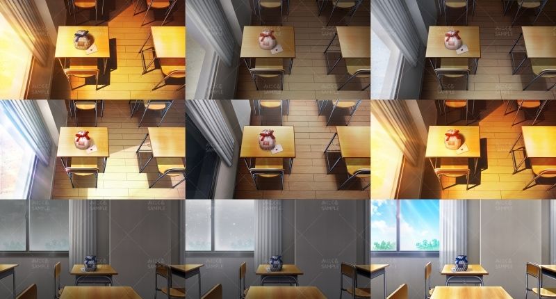 みにくる背景CG素材集『バレンタイン編』part02-学園- サンプル3ページ目
