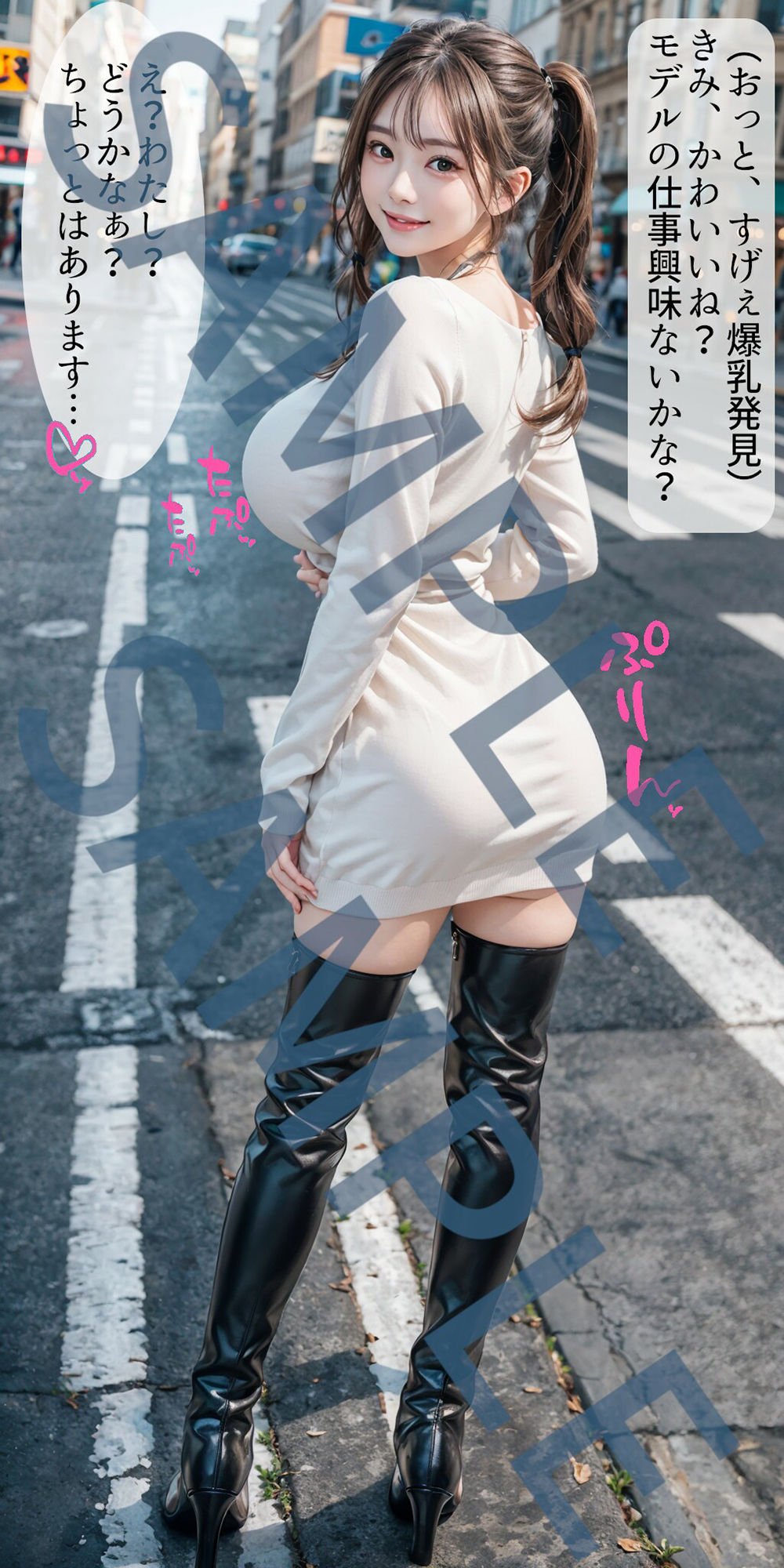 爆乳現役J〇顔射ぶっかけ サンプル1ページ目