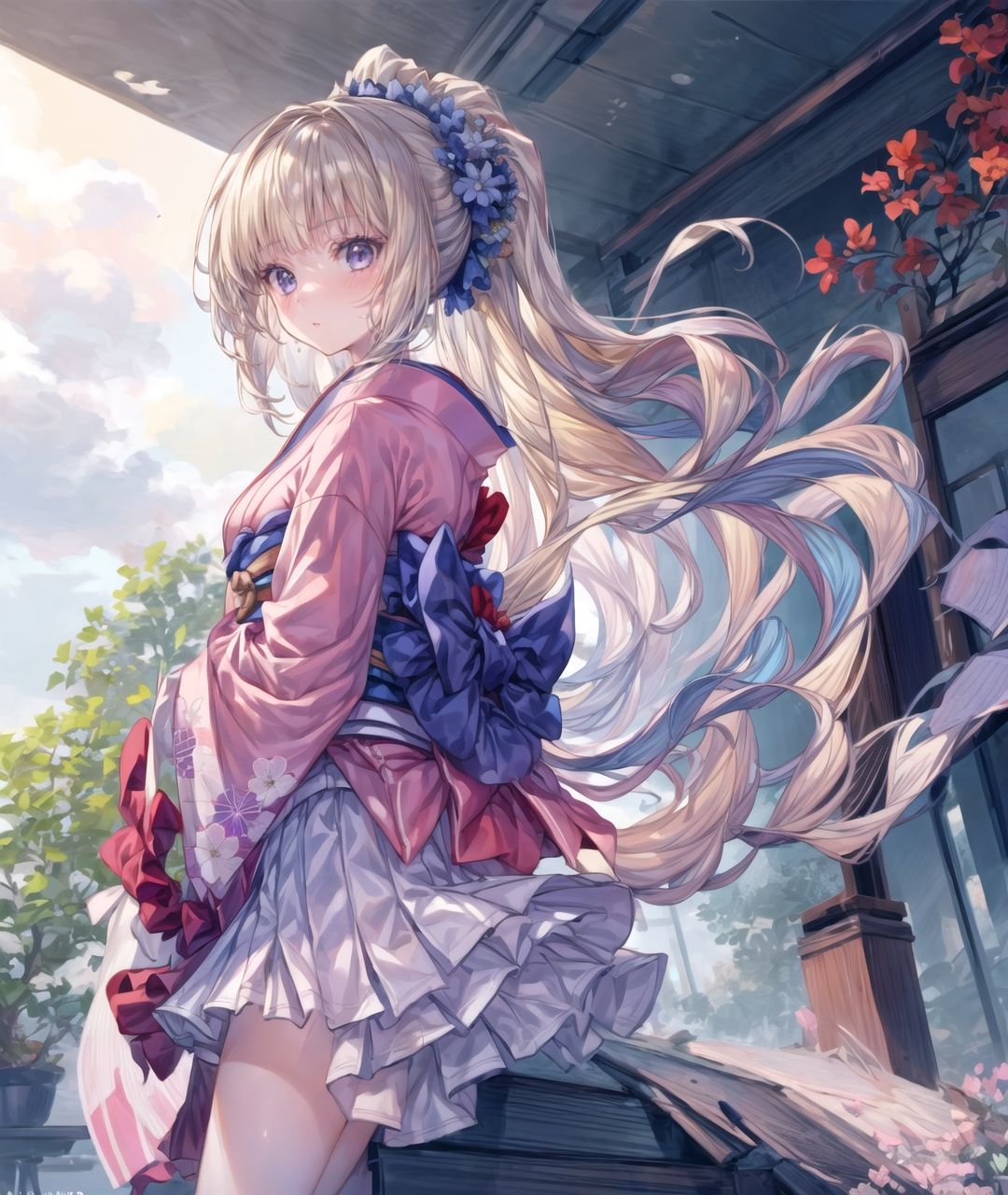 美少女たちのひととき・軽〇沢恵 サンプル2ページ目