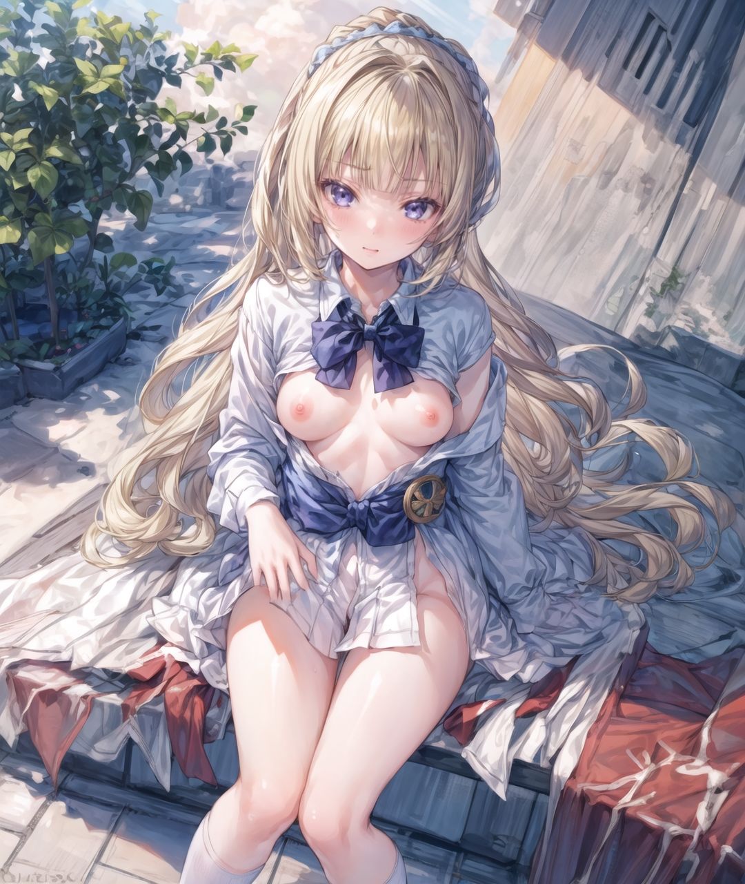 美少女たちのひととき・軽〇沢恵 サンプル3ページ目