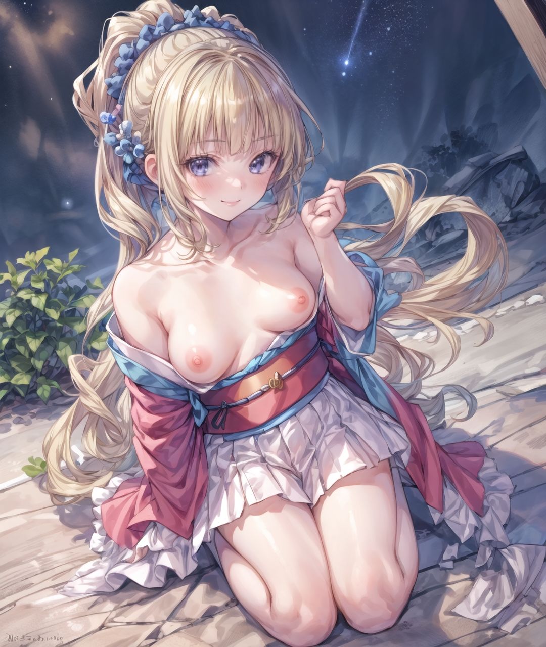 美少女たちのひととき・軽〇沢恵 サンプル4ページ目