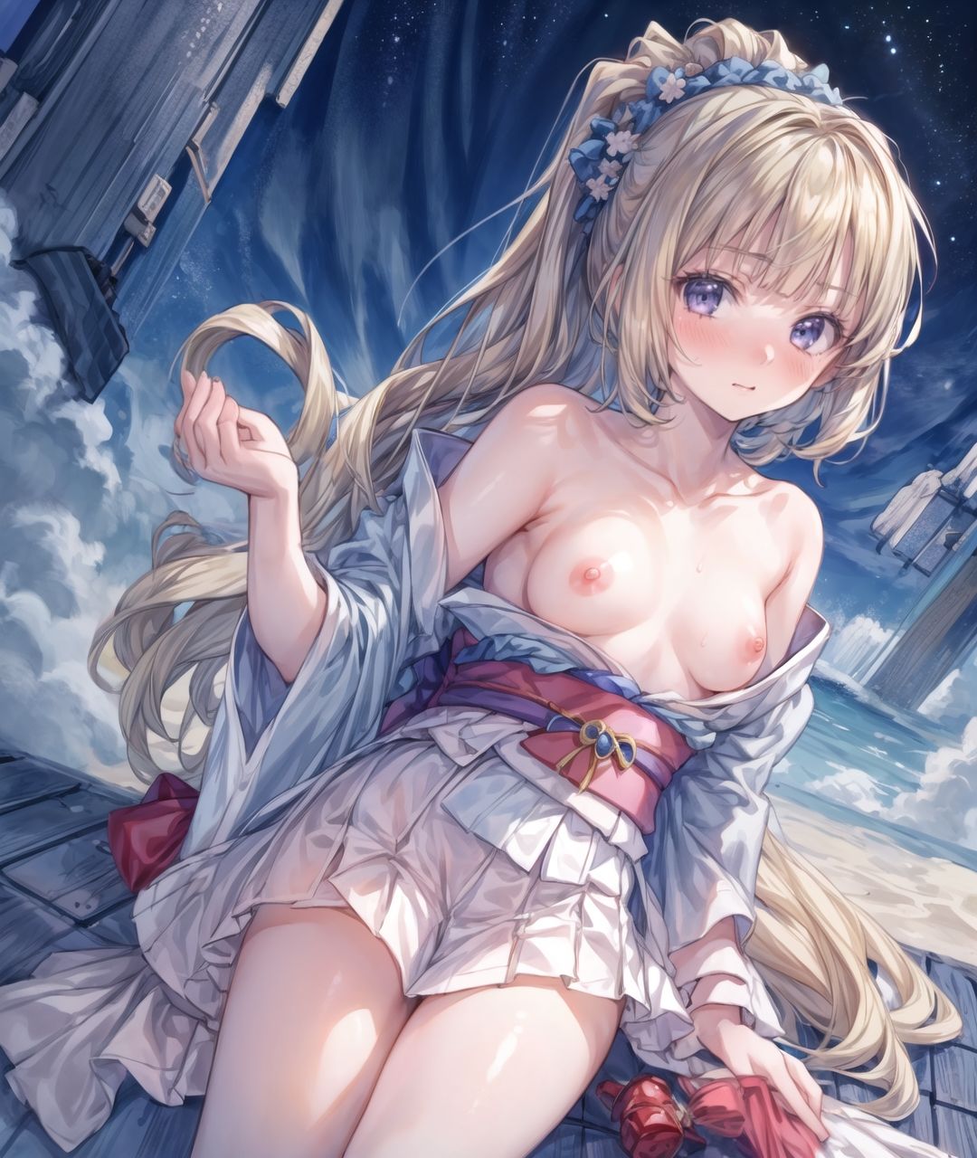 美少女たちのひととき・軽〇沢恵 サンプル5ページ目