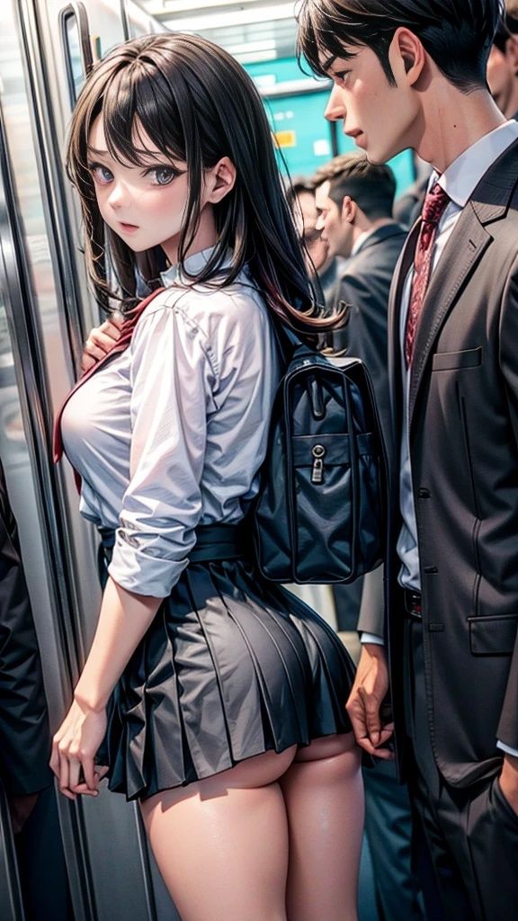 美尻な露出美女【妄想イラスト美女図鑑vol.58】 サンプル4ページ目