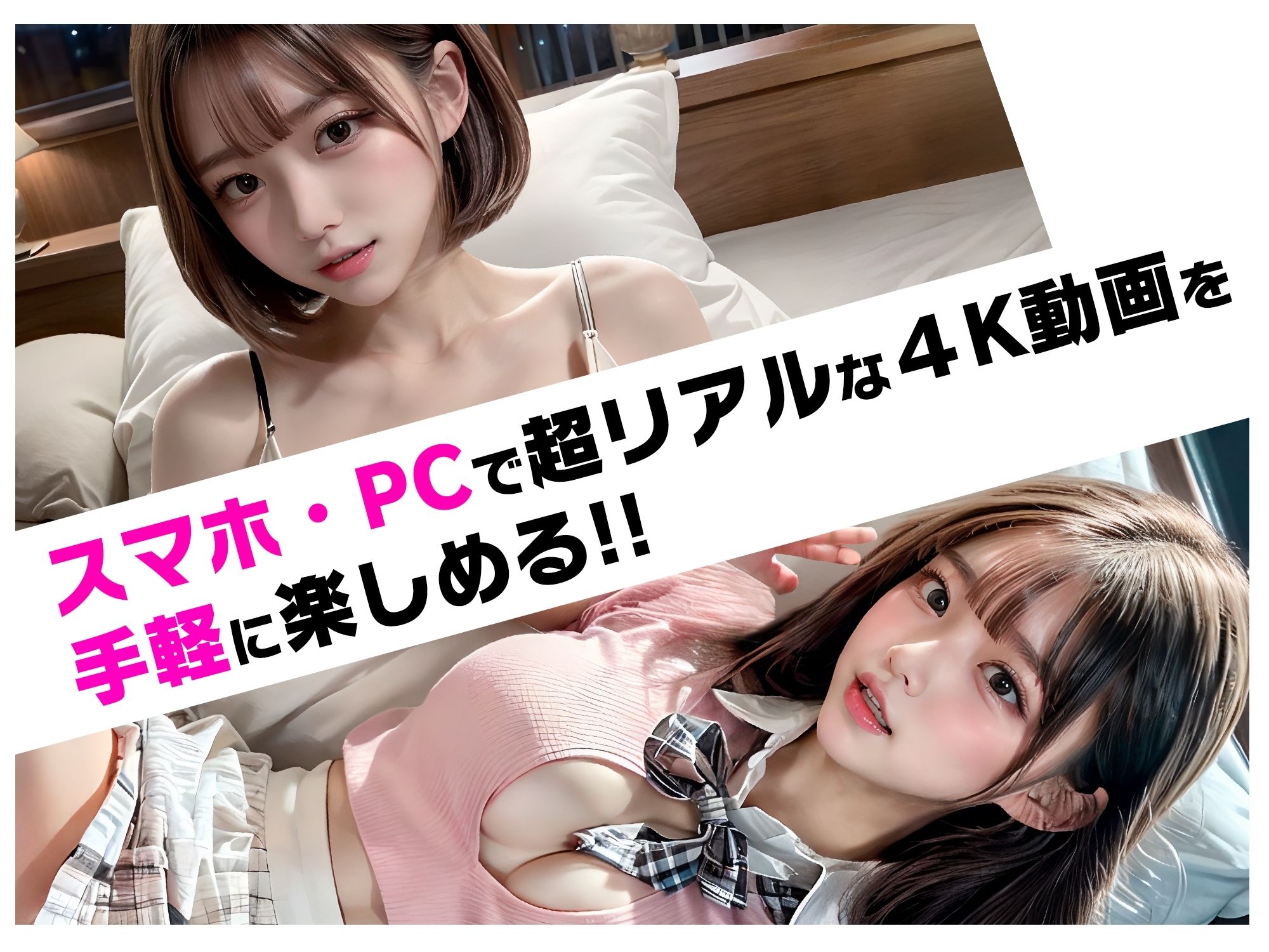 【超リアル4Kアニメ】ムチムチJ〇撮影会 サンプル2ページ目