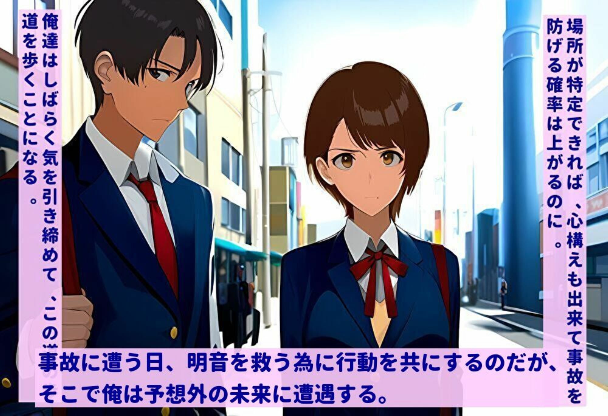 未来が見える少女 〜彼女には想像を絶する未来が見えていた〜 サンプル7ページ目
