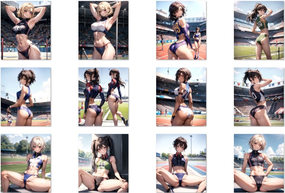 私立着エロ女子学園（500枚） サンプル6ページ目