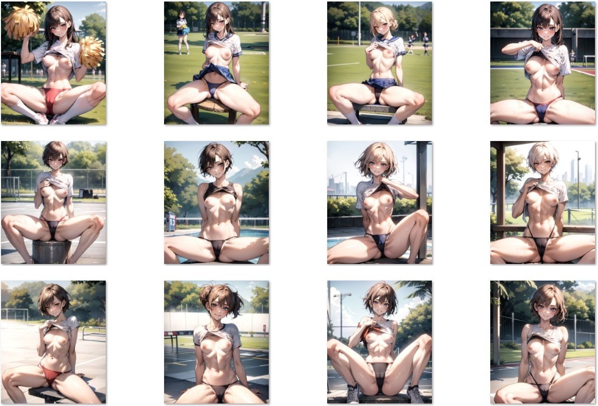 私立着エロ女子学園（500枚） サンプル10ページ目