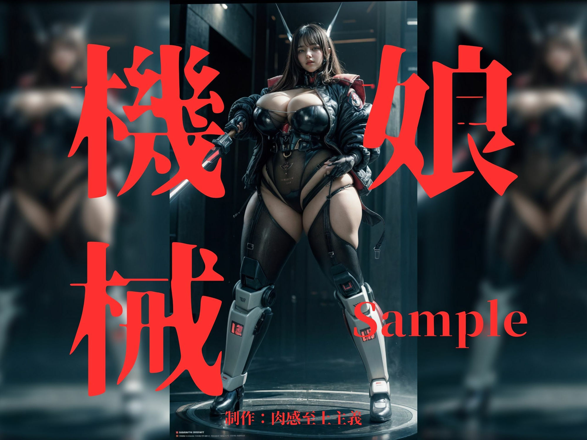 機械娘 サンプル1ページ目