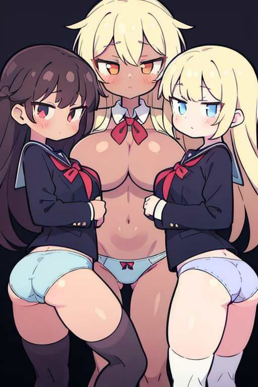 【微エロ】フェチコレVol.10 制服姿の美女のパンチラ集（超ミニスカや風でめくれたり）【デフォルメ編】 サンプル8ページ目