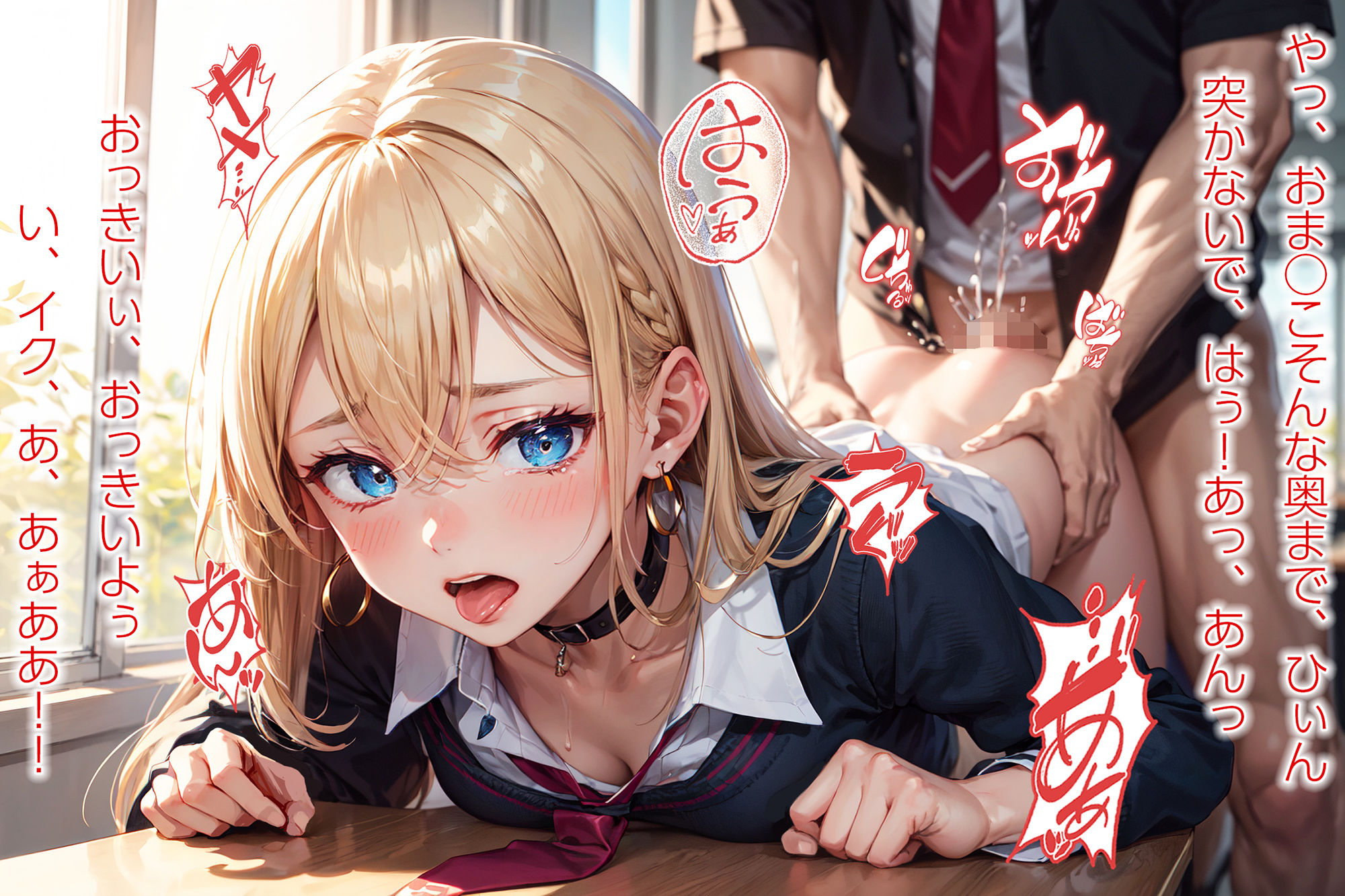 性教育学園 ギャル編 【vol.6】（セリフ付き） サンプル4ページ目