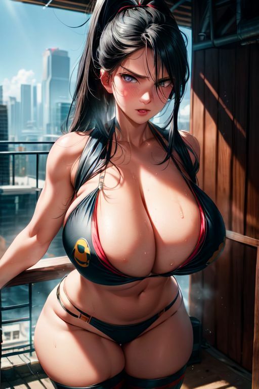 爆乳AIキタビキニ1 サンプル10ページ目