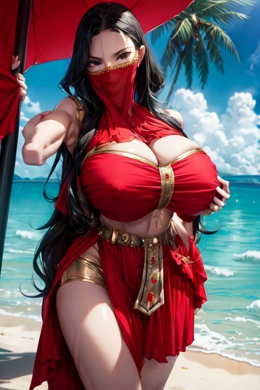 爆乳AIレッドダンサー1 サンプル1ページ目