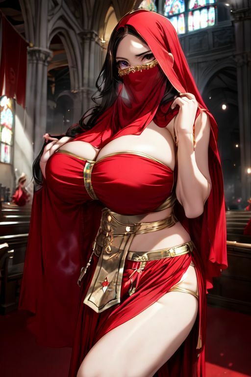爆乳AIレッドダンサー1 サンプル10ページ目