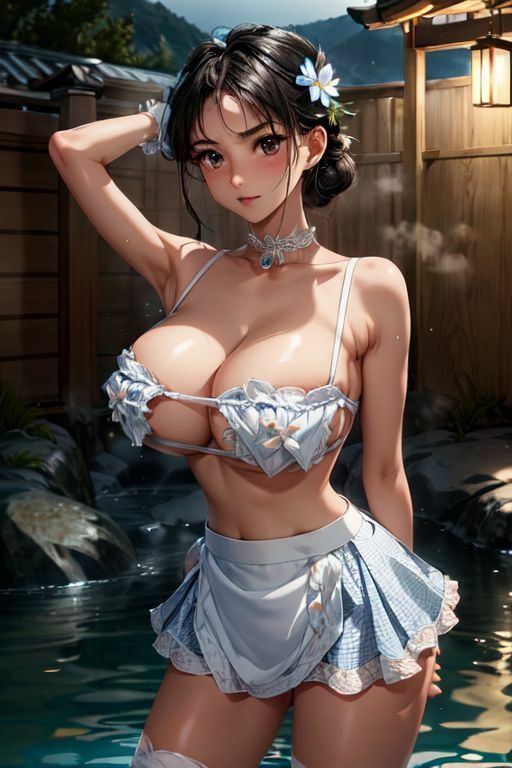 爆乳AIえっちな白1 サンプル3ページ目