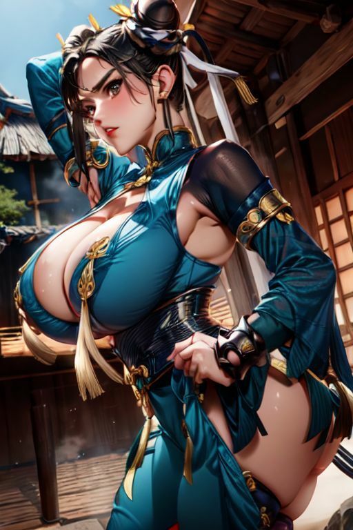 爆乳AI格闘家1 サンプル5ページ目