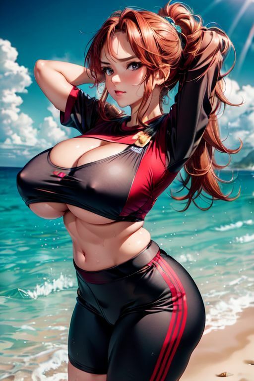 爆乳AIブルマブルマブルマ1 サンプル8ページ目