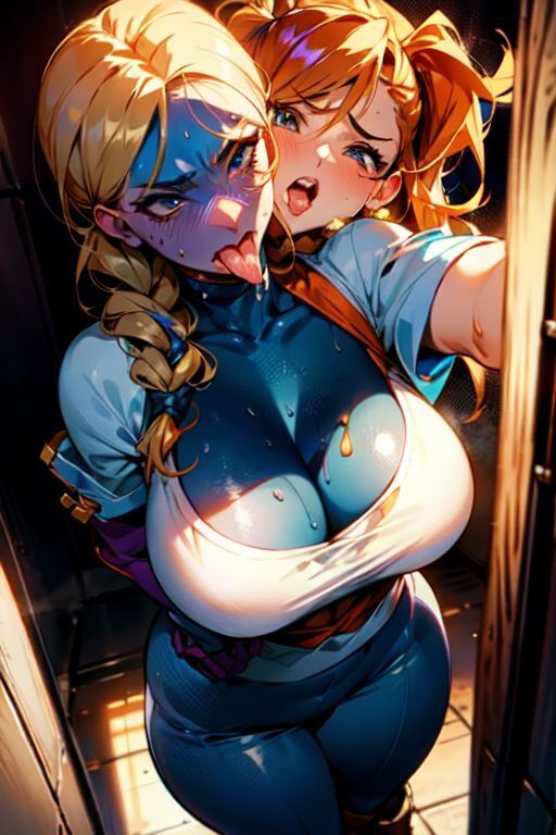 爆乳AIアニメキス1 サンプル5ページ目