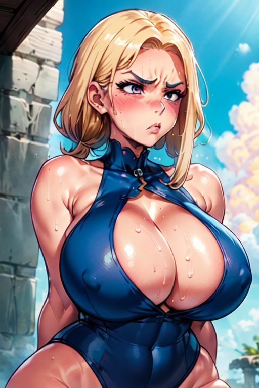 爆乳AI見下し顔1 サンプル10ページ目