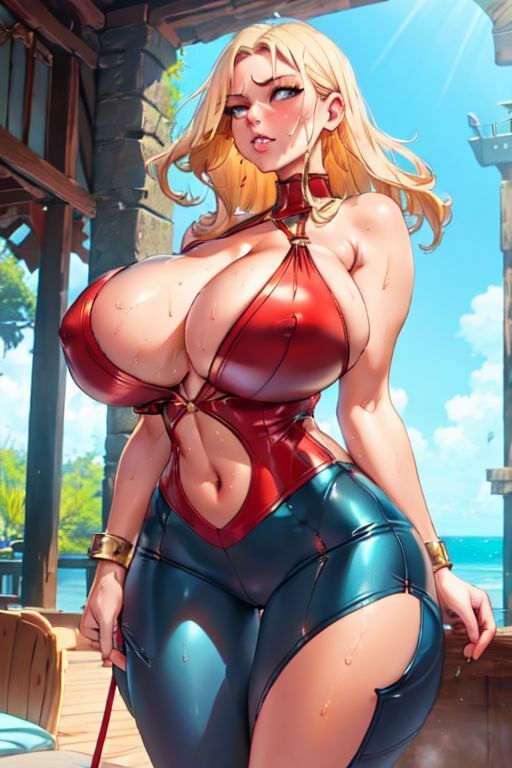 爆乳AI髪つかみ1 サンプル7ページ目