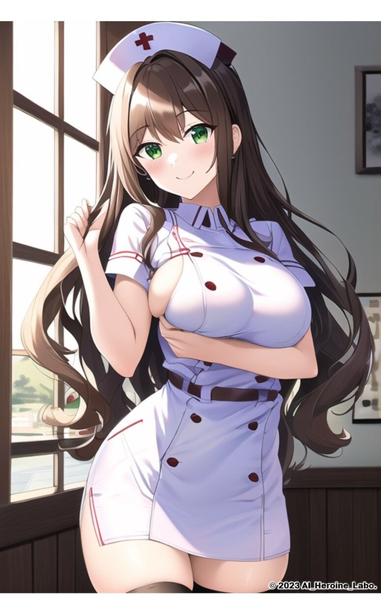 1つの呪文で生み出された100人のAI妄想美少女-15【注射しちゃうぞ！えちかわナース女子編】 サンプル5ページ目