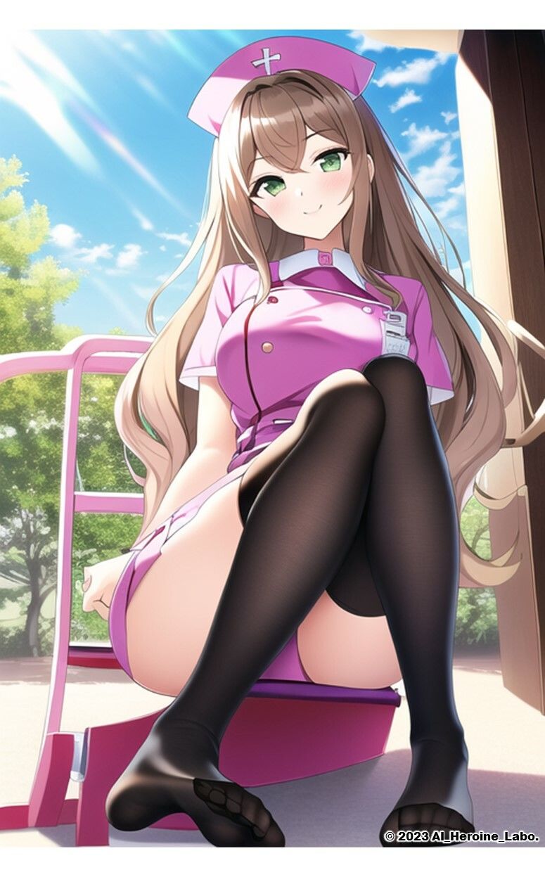 1つの呪文で生み出された100人のAI妄想美少女-15【注射しちゃうぞ！えちかわナース女子編】 サンプル8ページ目