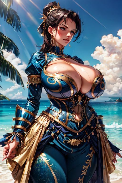 爆乳AIポーセリンコルセット1 サンプル7ページ目