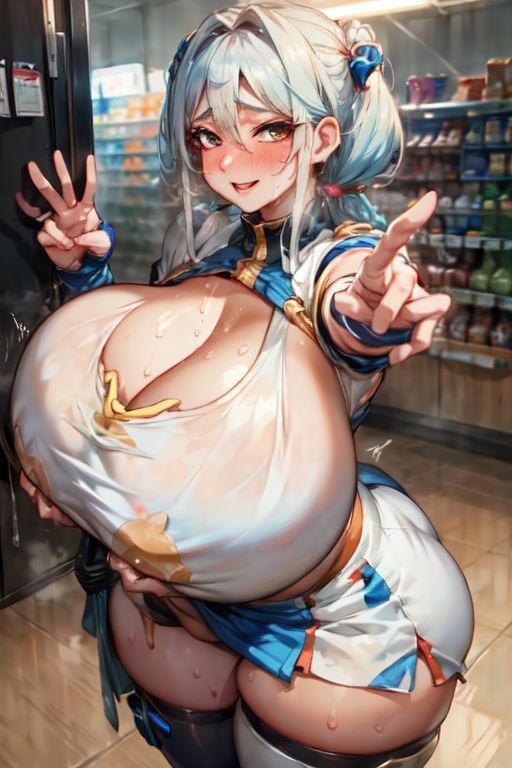 爆乳AIリンボー1 サンプル4ページ目