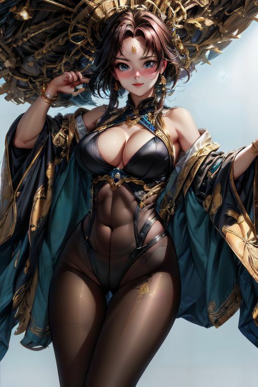 爆乳AIえっちなタイツ1 サンプル3ページ目
