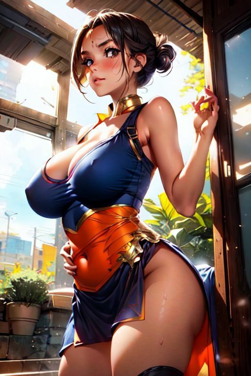 爆乳AIななめ45度1 サンプル6ページ目