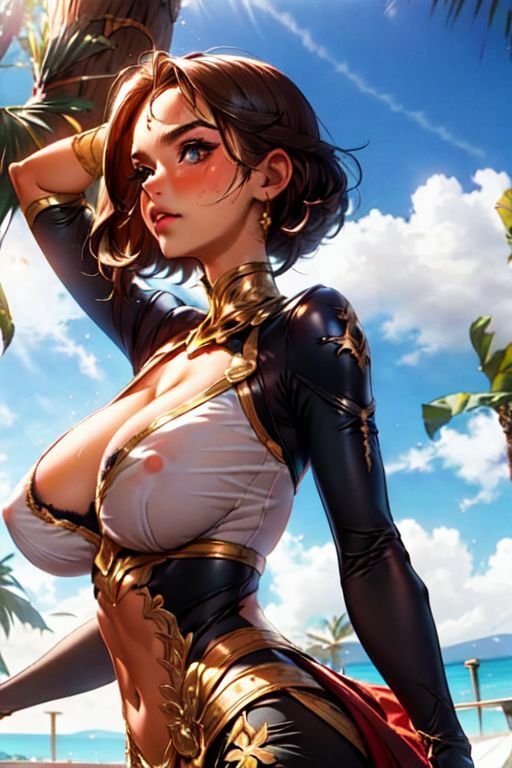 爆乳AIななめ45度1 サンプル10ページ目