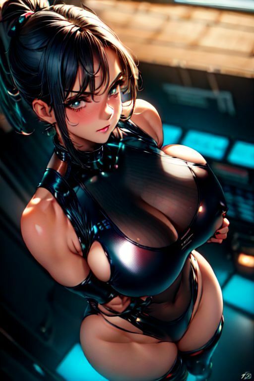 爆乳AIが夏を刺激する1 サンプル4ページ目