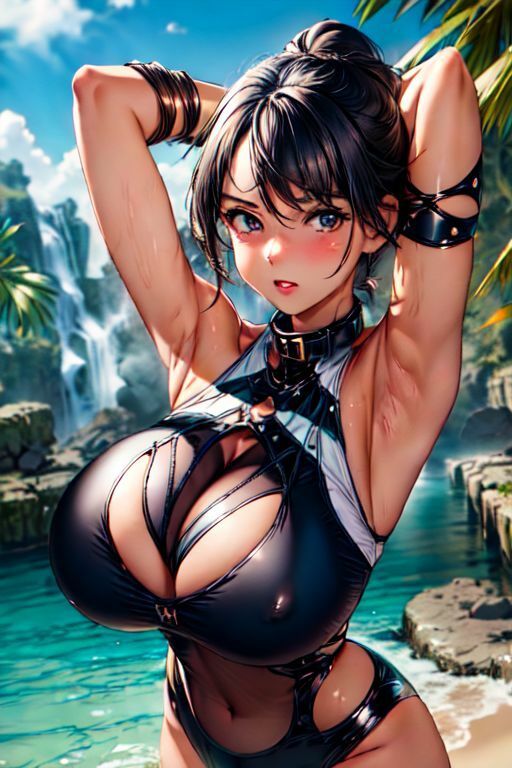 爆乳AIが夏を刺激する1 サンプル7ページ目