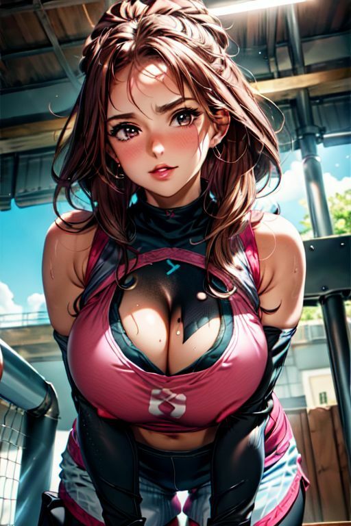 爆乳AIスポーツブラ1 サンプル4ページ目