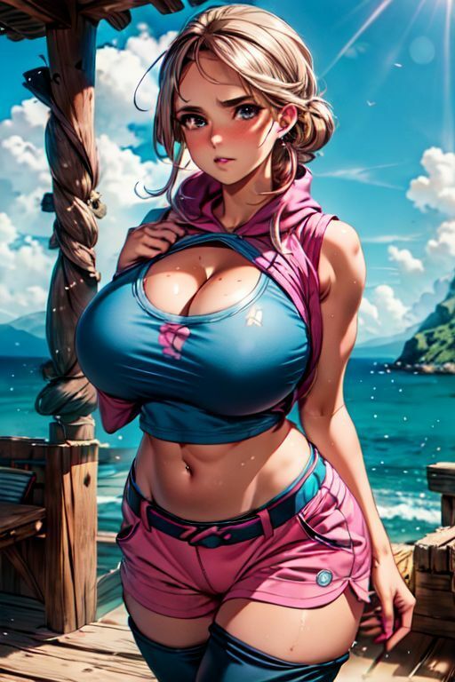 爆乳AIスポーツブラ1 サンプル5ページ目