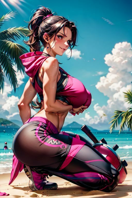 爆乳AIスポーツブラ1 サンプル7ページ目