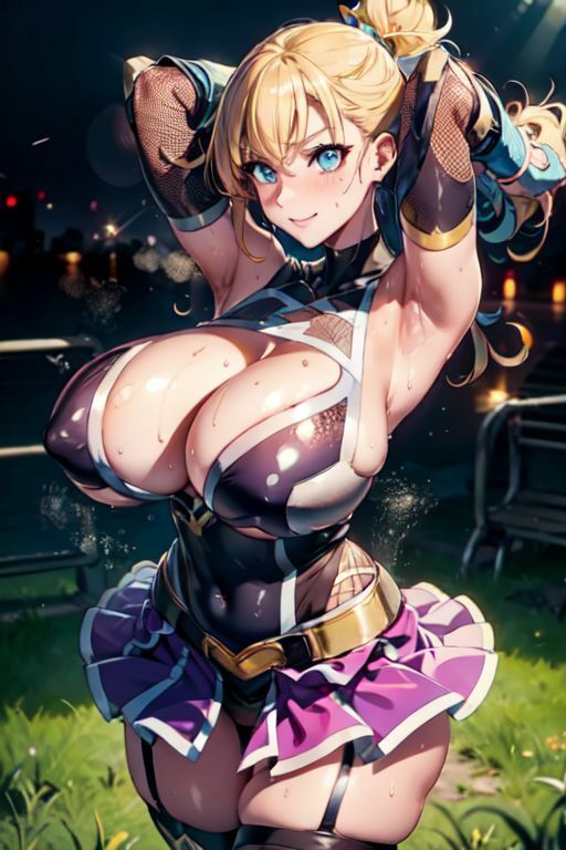 爆乳AIえっちなアイドル1 サンプル4ページ目