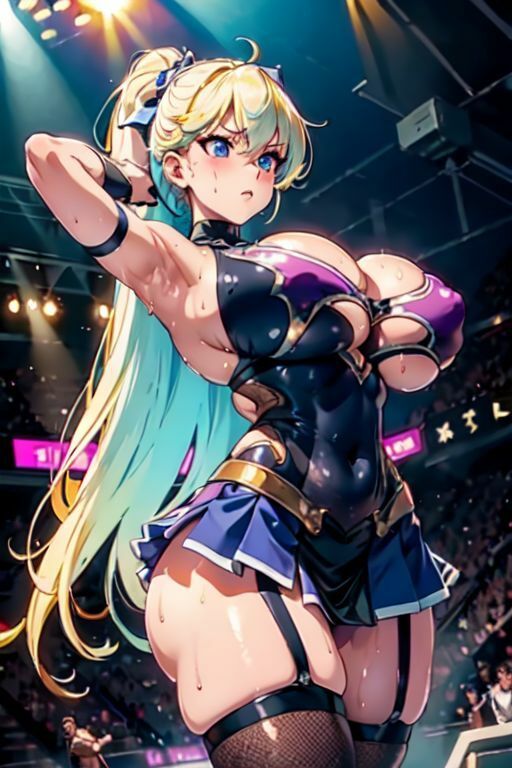爆乳AIえっちなアイドル1 サンプル9ページ目