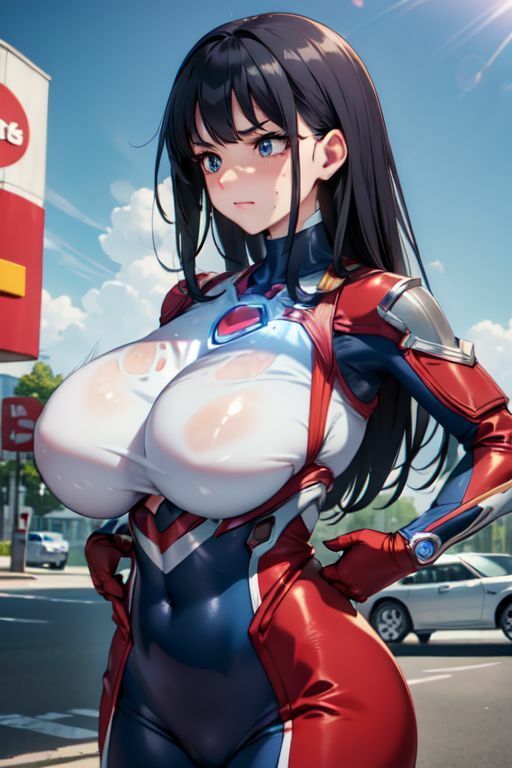 爆乳AIウルトラ娘1 サンプル5ページ目